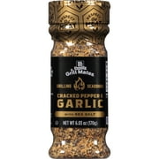 McCormick Grill Mates Gluten Free Cracked Pepper, Garlic & Sea Salt Seasoning, 6.03 oz Bottle