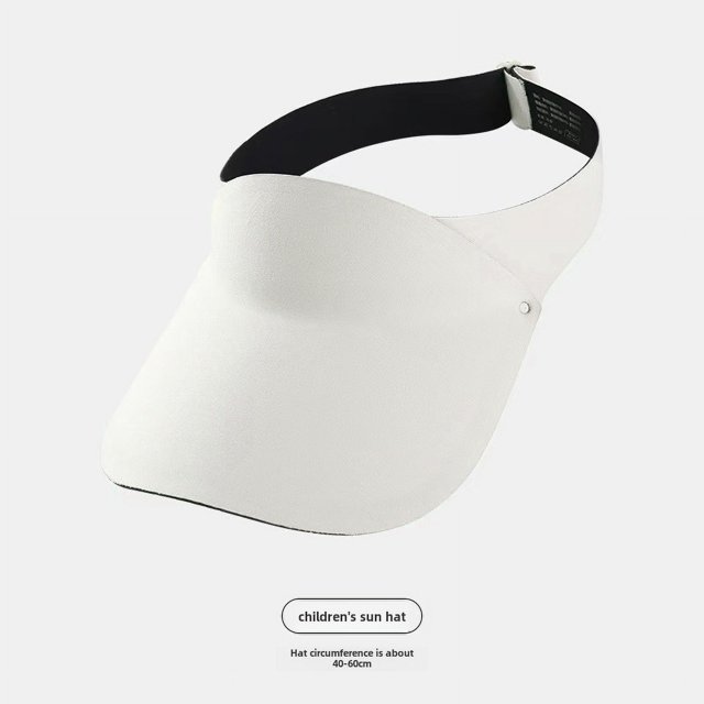 Sombrero protector solar para niños, de verano, ligero, sin dejar rastro, para montar al aire libre, sombrero deportivo con la parte superior vacía, sombrero para el sol para niños y niñas