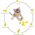 thumbnail image 3 of Cat Toys for Indoor Cats - Interactive Cat Toy, Funny Spring Bird Rotating Cat Toy with Suction Cup Base Yellow, 3 of 5