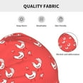 thumbnail image 5 of Fuzoiu Cartoon Rooster Print Winter Beanie Hat for Men & Women,Warm Knit Cap,Women Windproof Watch Hat,Knit Warm Unisex Beanie, 5 of 7