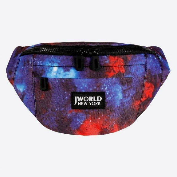 J World Unisex Jupiter Waist Pack Casual Bag, Galaxy