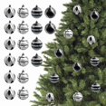 thumbnail image 2 of 24PCS Christmas Ball Ornaments, 2.36 in Shatterproof Xmas Tree Decorations, Plastic Baubles for Holiday, Party, Wedding, or Home Decor, 2 of 6