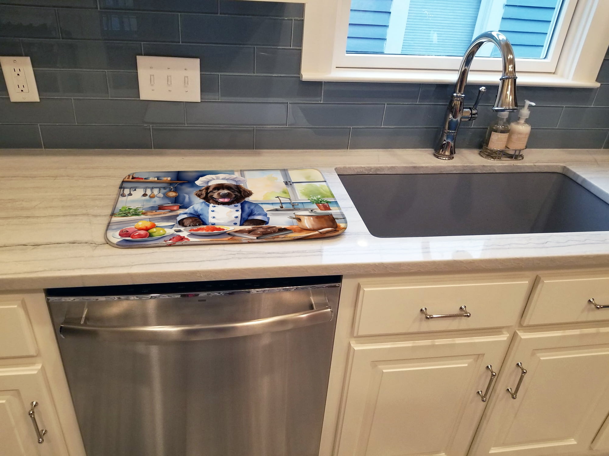 Newfoundland The Chef Dish Drying Mat