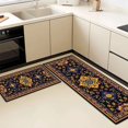 thumbnail image 5 of Kitchen Rugs Sets of 3 Non Slip Washable Kitchen Mats for Floor, Waterproof Kitchen Runner Rug, Floor Mat Carpet for Entryway, Laundry, Sink, Hallway, Bathroom, 5 of 10