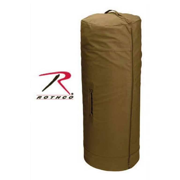 Rothco Military Style Large Army Duffle Bag, Olive Drab Canvas