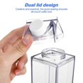 thumbnail image 2 of Cabilock Transparent Plastic Bottle 500ml Milk Bottle Drink Juice Container Empty Storage Bottle for Home Daily Use, 2 of 4