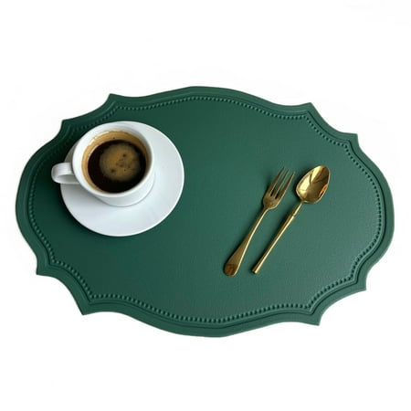 

Waterproof PVC Placemat Multifunctional Heat-Resistant Table Pad for Home TOPOINT