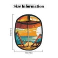 thumbnail image 3 of Rocae Vintage Beach Sunset for Silicone Pot Holders, Oven Mitts Heat Resistant Hot Pads with Pockets,Non-Slip Bbq Baking Smoking Potholders ,7.5"x9.4", 3 of 7