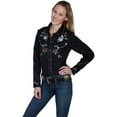thumbnail image 2 of Scully Western Shirt Womens Long Sleeve Embroidered Button PL-771, 2 of 3