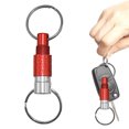 thumbnail image 1 of Llaveros Doble División Llavero Coche Herramienta EDC Aleación Aluminio para Hombres Y Mujeres, 1 of 9