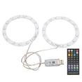 thumbnail image 1 of RGB LED Light Strip , 8 Colors RGB LED Strip Kit Sync Music Game Sound  For Game Console DIY Decoration, 1 of 8