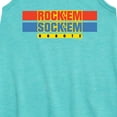 thumbnail image 2 of Rock 'Em Sock 'Em Robots - Rock 'Em Sock 'Em Robots Logo - Toddler and Youth Girls A-line Dress, 2 of 4