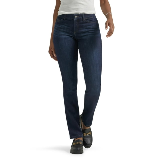 Pantalones Lee Ultra Lux Comfort Flex Motion Pierna Recta Talle 10
