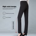 thumbnail image 4 of Pantalones Pantalones de vestir Business Casual Work Yoga Dress Pants Pantalones para mujer (L) Kuymtek multicolor T L para Mujer, 4 of 5