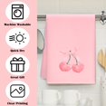 thumbnail image 3 of Pink Bow Hand Towels Set Pink Coquette Kitchen Towels 18 x 26, 6 Pack Coquette Decor Dishes Absorbent for Bathroom Kitchen Decor Soft Dish Cloth for Women Gifts, 3 of 6