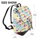 thumbnail image 2 of Fotbe Cute French Bulldog Mochila Bolso con Estampado para Mujer, Mochila Antirrobo de Nylon Impermeable, Bolsa Ligera de Hombro, 2 of 4
