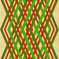 thumbnail image 1 of Ahgly Company Indoor Square Patterned YellowGreen Area Rugs, 8' Square, 1 of 1
