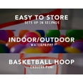 thumbnail image 6 of Foxprint Portable Basketball Ball Pit for Toddlers, 47.2" x 23.6" x 29.1", 6 of 7
