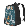 thumbnail image 1 of Balery Dogs Mochila para hombre y mujer - Tela Oxford 600D resistente - Gran capacidad, resistente al agua, ideal para la escuela, viajes y senderismo, 1 of 6