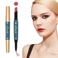 thumbnail image 4 of Rouges à Lèvres pour Femmes Rouge à Lèvres Double Tête Crayon à Lèvres, Brillant à Lèvres Waterproof Rouge à Lèvres Liquide Mat, Stylo Émail Double Lèvre Non Collant, 4 of 7