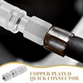 thumbnail image 4 of RUNROTOO Pressure Washer Quick Connect Push To Connect Fitting Stainless Steel For Engineers 1Pcs, 4 of 8