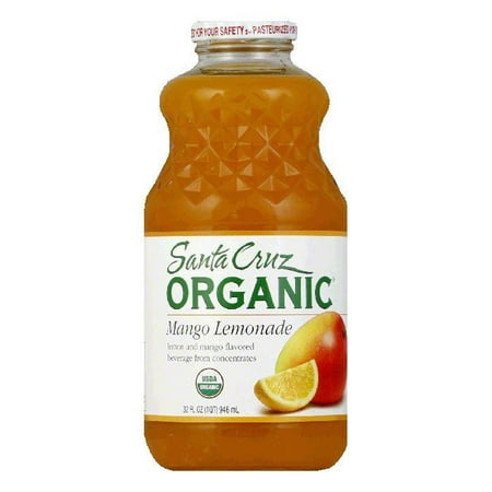 Santa Cruz Mango Lemonade Flavored Beverage, 32 Fo (Pack of