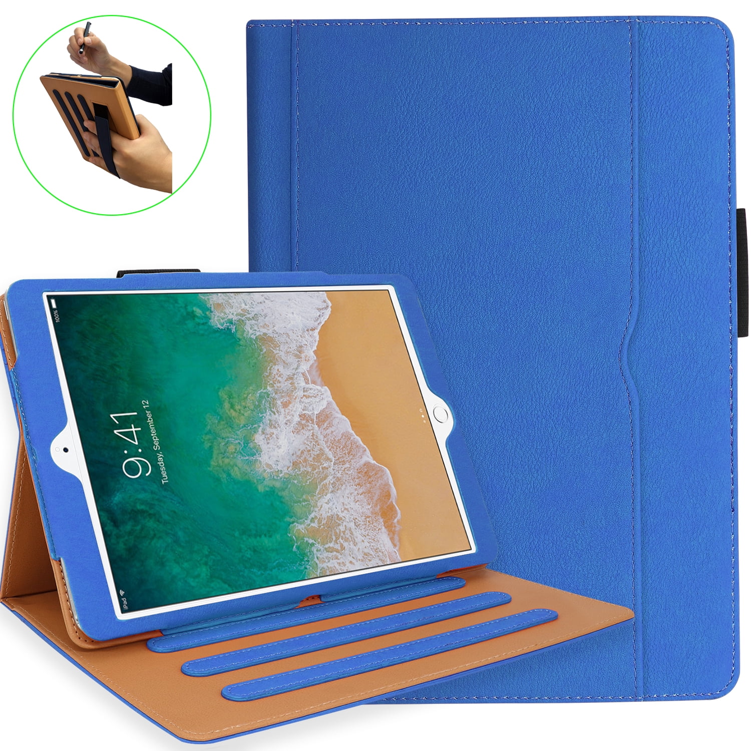iPad 8th Generation Case, iPad 10.2 Case 2020 with Pencil Holder