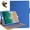 Blue, variant on iPad 9th Generation Case, iPad 10.2 Case 2021 with Pencil Holder - Multi-Angle Stand, Hand Strap, Auto Sleep/Wake for iPad 9th Generation, iPad 10.2 inch 2021