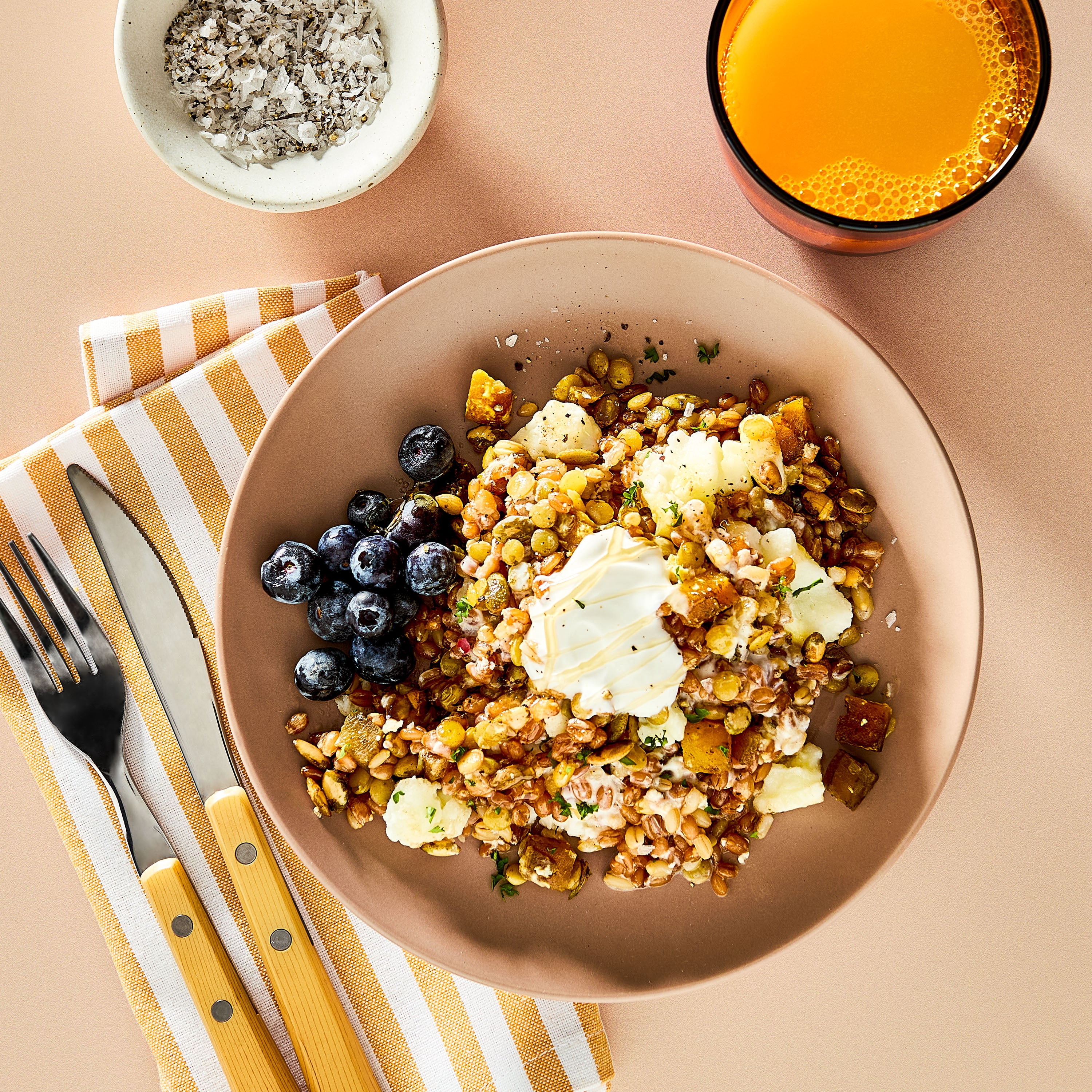 bettergoods High Protein Breakfast Bowl, Golden Beets and Honey, 7 oz (Frozen)