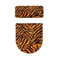 thumbnail image 5 of COEQINE Tiger Print Toilet Lid Cover and Toilet Tank Cover Machine Washable Durable Easy to Clean with a 2-Piece Toilet Cover Set for Home Bathroom Decoration, 5 of 7