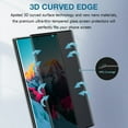 thumbnail image 3 of [1+2 Pack] Galaxy S22 Ultra Privacy Screen Protector + Camera Lens Protector 9H Hardness 3D Full Coverage Anti Spy Glass Screen Protector for Samsung Galaxy S22 Ultra 6.8 inch, 3 of 7
