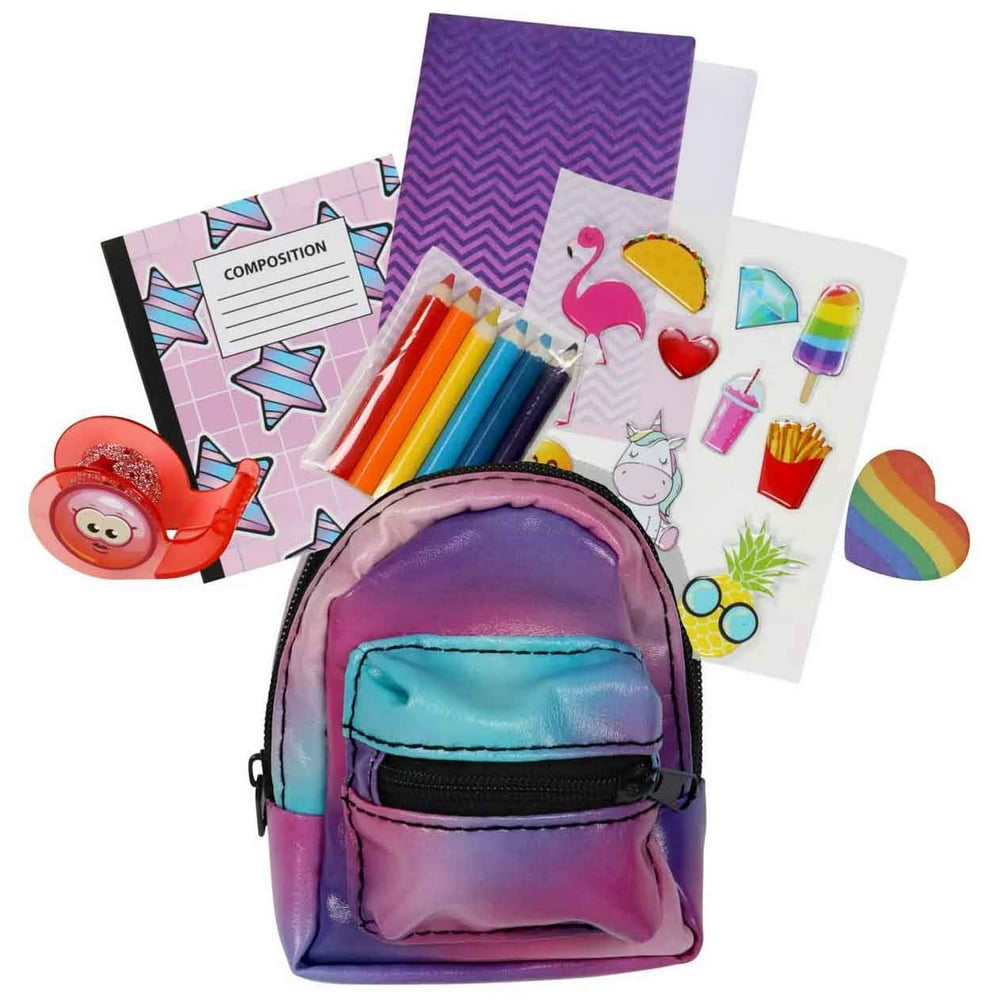 Knick Knack Toy Shack Shopkins Real Littles Toy Backpacks Walmart