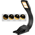 thumbnail image 1 of Bookmark Book Light, Clip on Reading Lights for Books in Bed, Brightness Levels, Soft Light Easy for Eyes, LED reading light, 1 of 8