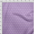 thumbnail image 3 of oneOone Viscose Jersey Fabric Dot & White Heart Print Fabric BTY 60 Inch Wide, 3 of 5