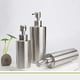 thumbnail image 2 of Dispensador de 250ml, loción líquida, champú líquido para lavar platos, para cocina, baño, acero inoxidable, cilíndrico Kuyhfg Bienvenido a Kuyhfg, 2 of 5