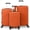 Orange, variant on Zimtown Luggage Set 3 Piece Hardside Suitcase Set Lightweight Suitcase with Spinner Wheels, 20/24/28 Inch Luggage for Men Women, Orange
