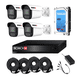 thumbnail image 1 of Kit de Cámaras de seguridad CCTV Provision 1080p Full HD 4 cámaras y accesorios Disco duro 500GB, 1 of 4
