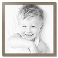 thumbnail image 2 of ArtToFrames 29" x 29" Aged White Gold Picture Frame, 29x29 inch Silver Wood Poster Frame (WOM-2036),  Pack, 2 of 7