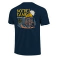 thumbnail image 3 of Unisex Image One  Navy Notre Dame Fighting Irish Hyper Local Golden Dome T-Shirt, 3 of 3