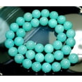 thumbnail image 5 of K-KED 10mm Natural Russian Blue Amazonite Gemstone Round Loose Beads 15Inch, 5 of 7