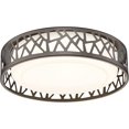 thumbnail image 1 of AIR-LED Flush Mount Ceiling Light,14" 24W 1560LM Dimmable Round Deco Lighting Fixture, Oil Rubbed Bronze Finished, 5CCT Selectable,ETL Listed for Kitchen, Bedroom, Laundry, Hallway, Porch,Stairs, 1 of 4