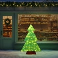 thumbnail image 6 of Zimtown 4ft Christmas Tree Lighted Outdoor Decoration, 6 of 9