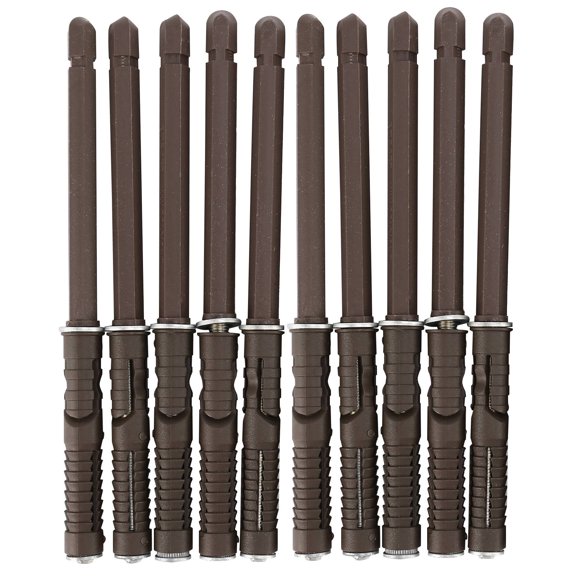 Floating Shelf Brackets -10 Pack Heavy Duty Wood Invisible Shelf Brackets DIY Adjustable Hardware Blind Supports Shelves 120 LBS