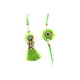 thumbnail image 2 of Traditional Lumba Rakhi For Bhaiya Bhabhi Rakhi,Couple Rakhi On Rakhsabandhan For Protection Good Luck And Blessings, 2 of 2
