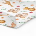 thumbnail image 6 of Watercolor Safari Animals Boho Floral Leaves Baby Changing Pad Covers for Boy Girl 32''x16'' Lion Elephant Giraffe Fox Fitted Changing Pad Sheets Comfort Soft Diaper Changing Table Mats, 6 of 6