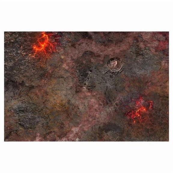Mantic Entertainment MGCTC242 TerrainCrate - Battle Mat - Hellscape - 44 x 60 in.