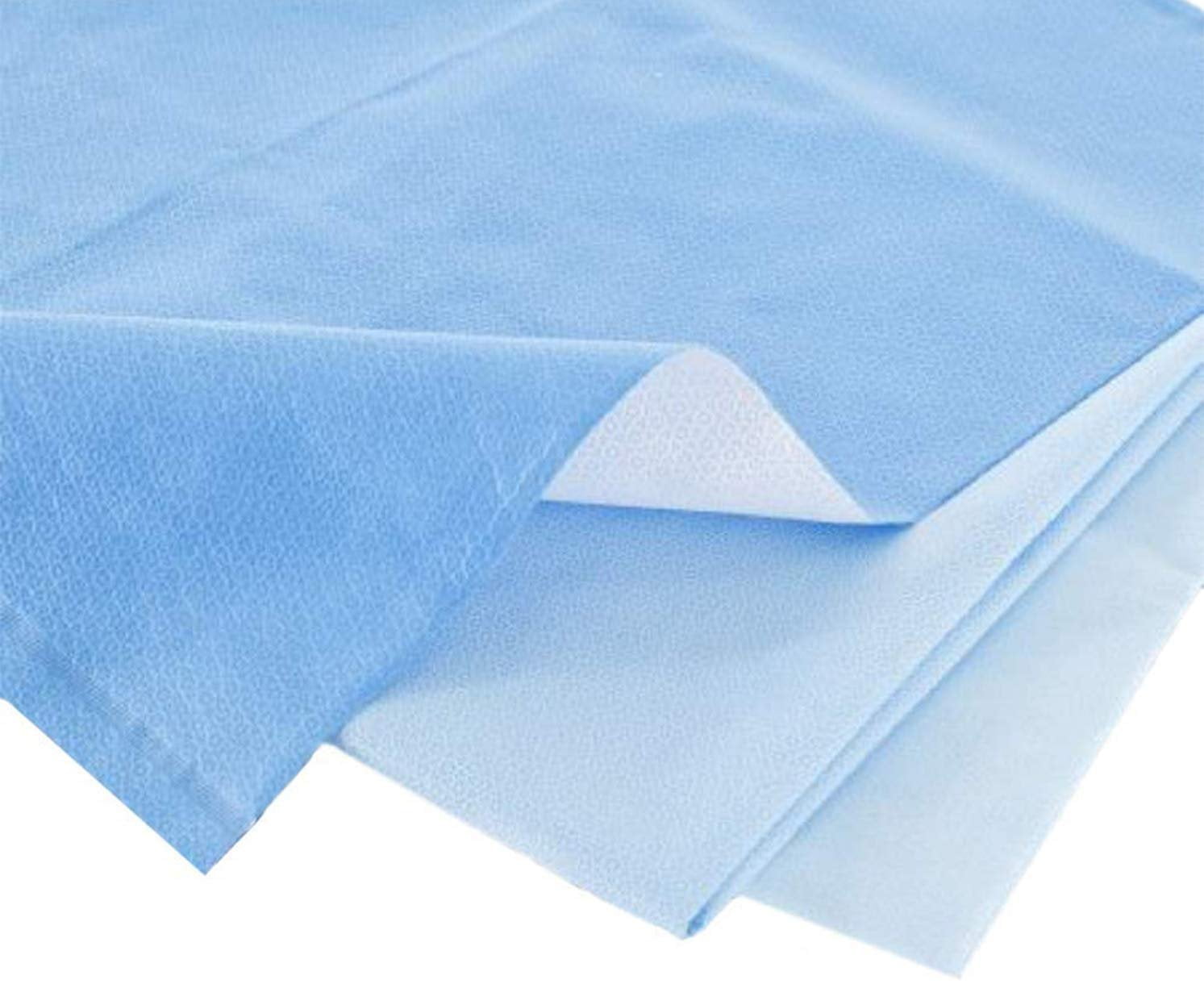AMZ Sterilization Wrap 40 x 47. White/Blue. Pack of 12 Three layer