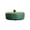 Dark Green, variant on Decorative Ceramic Ashtray with Lid 4.9" - Textured Round Ash Holder for Home Office & Patio - Retro Style Smoke Accessory with Wooden Knob(Green)