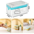 thumbnail image 2 of Soap Dish with Drain Multifunctional Soap Dish Soap Cleaning Storage Foaming Box for Home Bathroom Kitchen Keep Soap Dry& Easy to Clean, 2 of 5