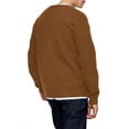 thumbnail image 2 of Langwyqu V-Neck Men Long Sleeve Solid Casual Spring Fall Button Knit Cardigan, 2 of 5